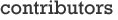 Contributors